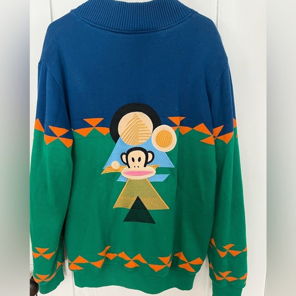 Vintage Paul Frank fleece jacket. Size XL.